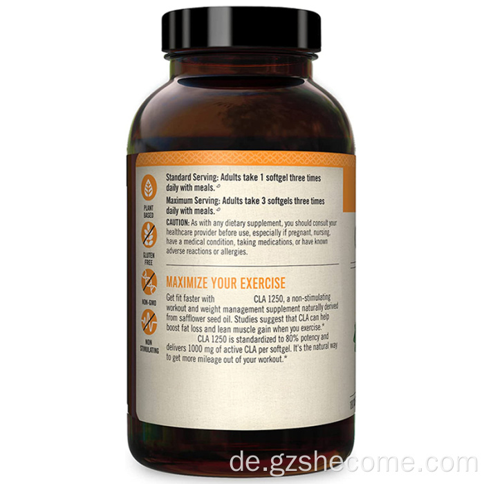 CLA -konjugierte Linolsäure -Supplement für Frauen